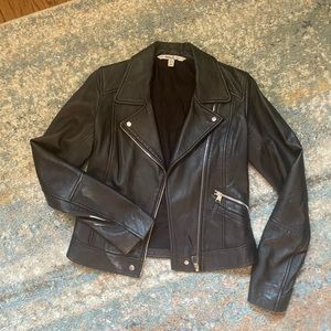 Zara faux leather jacket XS